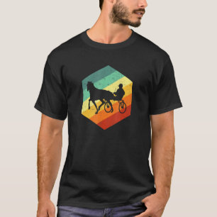Drafsport Retro Paardentuig Drafrennen T-shirt