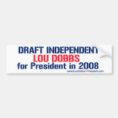 Draft Dobbs 2 Bumpersticker (Voorkant)