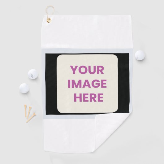 Drag & Drop Aangepaste Logo hier Golfhanddoek (Insitu)