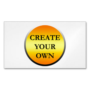 Drag & Drop Aangepaste Logo hier Magnetisch Visitekaartje