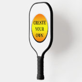 Drag & Drop Aangepaste Logo hier Pickleball Paddle (Links)