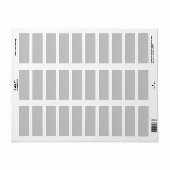 Drag & Drop Ontwerp je eigen Adresetiketten Etiket (Full Sheet)