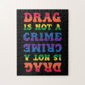 Drag N'Est Pas Un Crime Jigsaw Puzzle (Vertical)