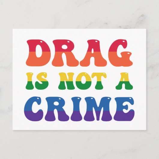 Drag N'Est Pas Une Carte Postale Criminelle (Devant)
