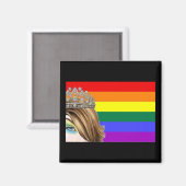 Drag Pride Magnet Magneet (Voorkant / Achterkant)