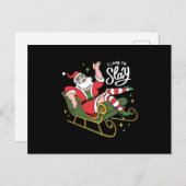 Drag Queen Santa Briefkaart (Voorkant / Achterkant)