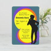 Drag Queen Surprise Party Uitnodigingen (Staand voorkant)