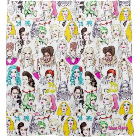 Drag Queens Douche rideau (Devant)