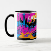 Drag-racing burn-out - Drag-racing auto's Mok (Links)