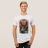 Dragão Tri-Blend Shirt (Voorkant volledig)