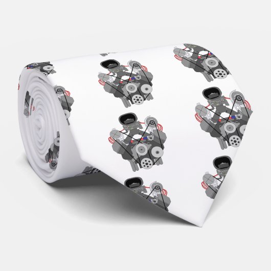 Dragator-engine Stropdas (Opgerold)