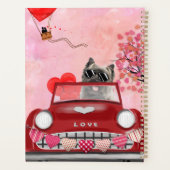 Drager auto met airn Terrier Drift met hart Valent Planner (Achterkant)