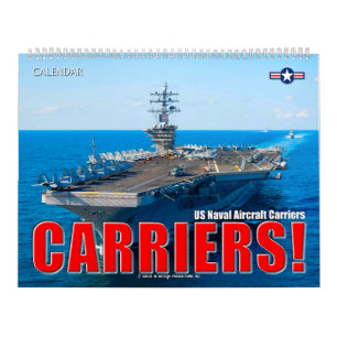 DRAGERS! - US Naval Vliegtuig Carriers Kalender