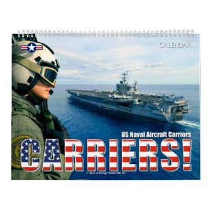 DRAGERS! - US Naval Vliegtuig Carriers Kalender