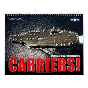 DRAGERS! - US Naval Vliegtuig Carriers Kalender