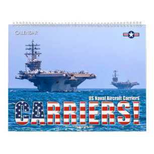 DRAGERS! - US Naval Vliegtuig Carriers Kalender