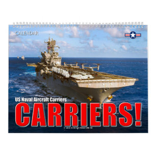 DRAGERS! - US Naval Vliegtuig Carriers Kalender