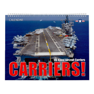 DRAGERS! - US Naval Vliegtuig Carriers Kalender