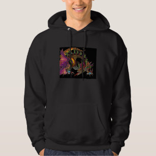 DRAGO / FANTASY DRAGON IN GOLD PAARS EN ZWART HOODIE