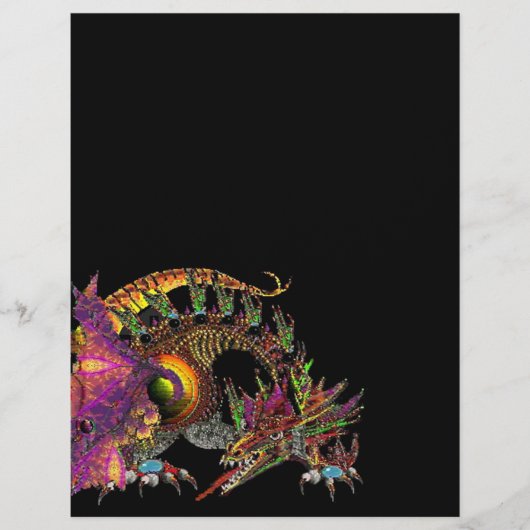 DRAGO / FANTASY GOLD DRAGON IN PAARS EN ZWART (Voorkant)