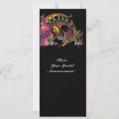 DRAGO paars zwart paars Aankondiging (Achterkant)