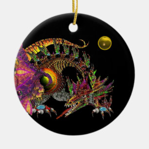 DRAGO Yellow Topaz Monogram Keramisch Ornament