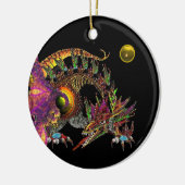 DRAGO Yellow Topaz Monogram Keramisch Ornament (Links)