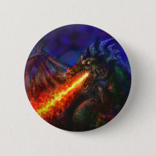 Dragon #1 ronde button 5,7 cm