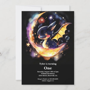 Dragon 1st Birthday Kaart