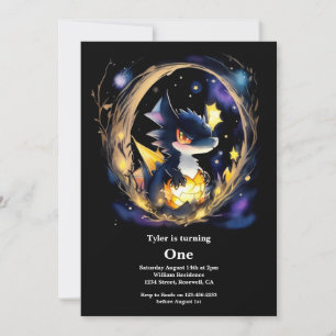 Dragon 1st Birthday Kaart