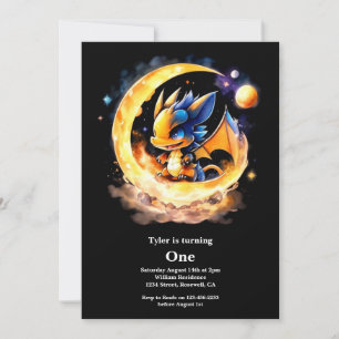 Dragon 1st Birthday Kaart