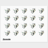 Dragon 3 Bold Babes Hart Sticker (Vel)