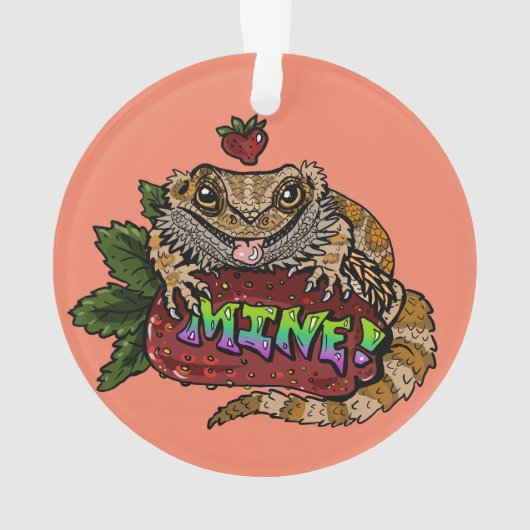 Dragon à la fraise "MINE !" (dos)