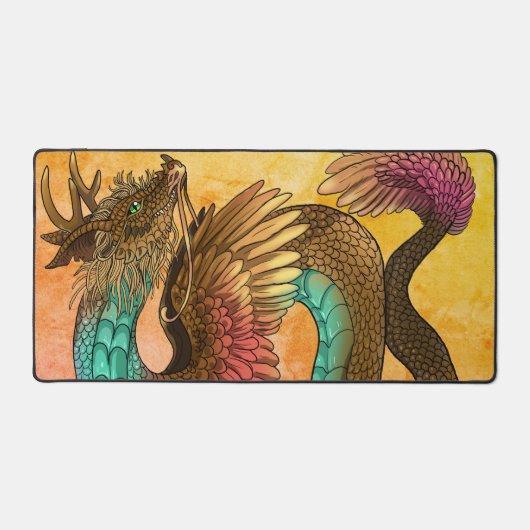 Dragon à plumes (Recto)