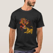 Dragon-and-Tiger-Yin-Yang T-Shirt Design (Voorkant)