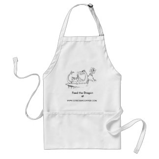 Dragon Apron voeden Standaard Schort