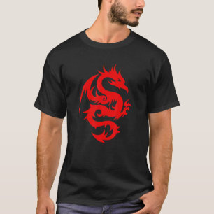 Dragon Art Chinees symbool voor stroomsterkte Good T-shirt
