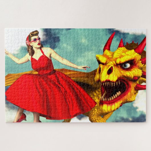 Dragon Art Legpuzzel (Horizontaal)