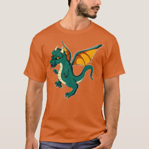 Dragon Art Motif Dragon Lover T-shirt