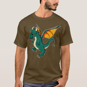 Dragon Art Motif Dragon Lover T-shirt