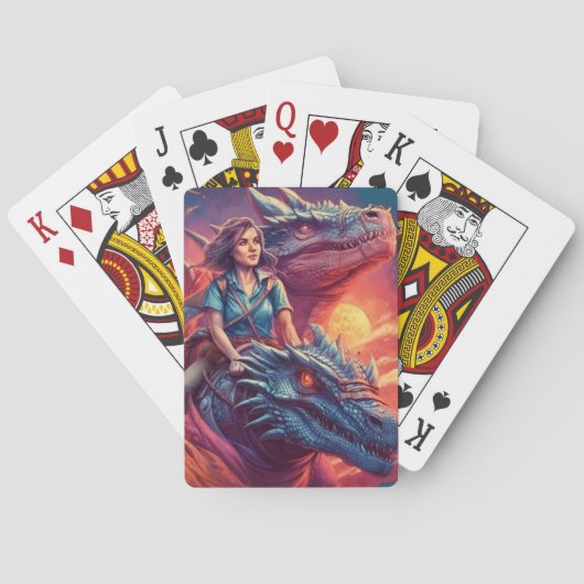 Dragon Art Pokerkaarten (Achterkant)