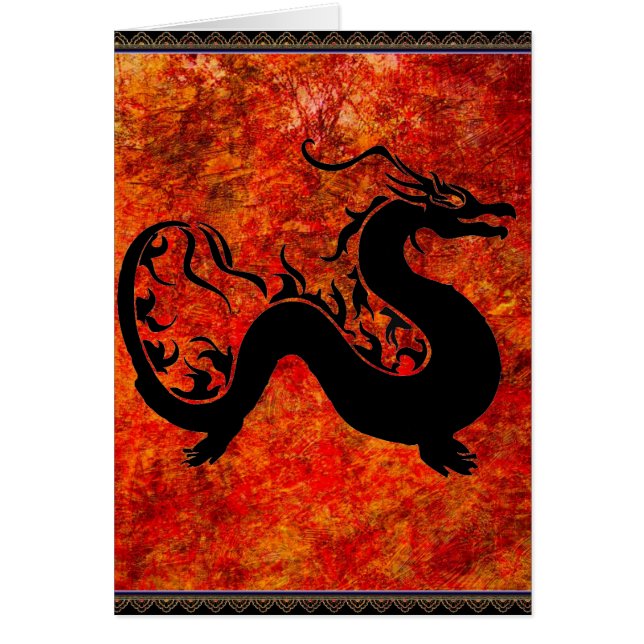 Dragon asiatique (Devant)