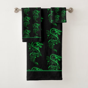 Dragon asiatique vert