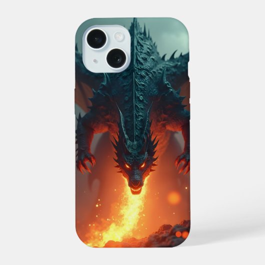 Dragon avec feu (Verso)
