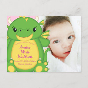 Dragon Baby aangekondigd Briefkaart