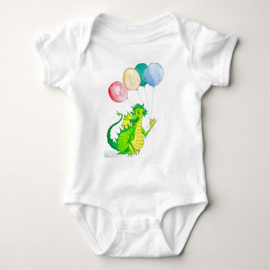 "Dragon"-Baby Bodysuit (Voorkant)