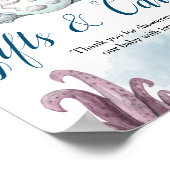 Dragon Baby shower Cadeaus en Kaarten Poster weerg (Hoek)