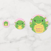 Dragon Baby shower Confetti (Achterkanten)