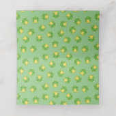 Dragon Baby shower Green (Binnenkant ongevouwen)