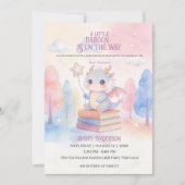 Dragon Baby Shower Invitation (Devant)